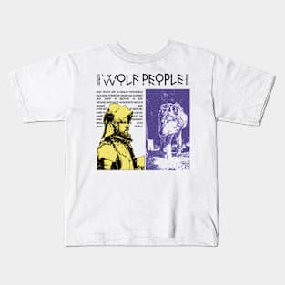 Wolf People music Kids T-Shirt